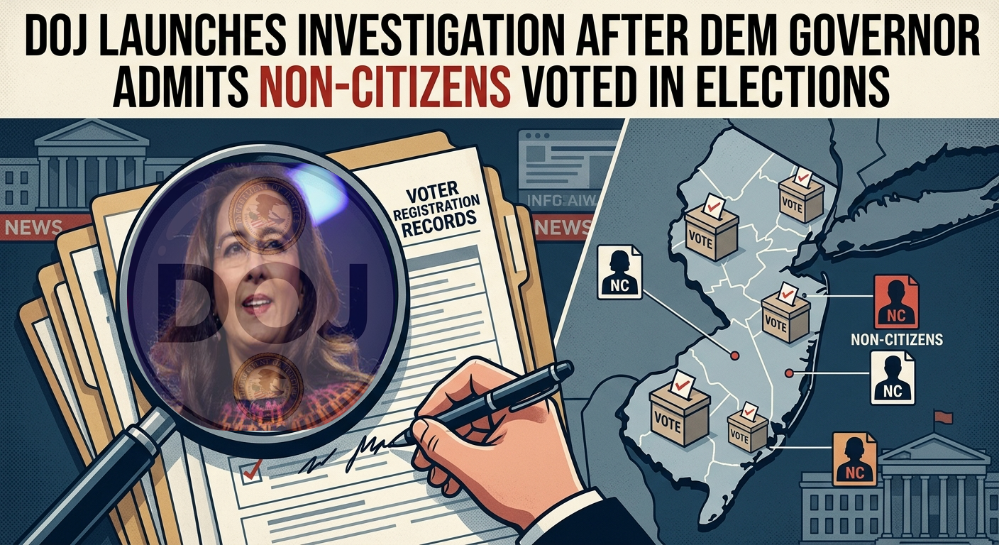 DOJ Steps In: Investigating New Jersey’s Non-Citizen Voter Registration Glitch