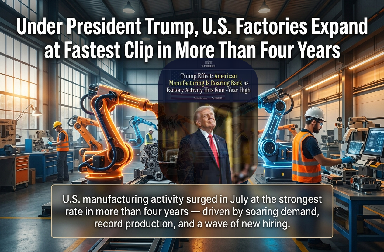 The Great American Manufacturing Revival: U.S. Factories See Record Growth