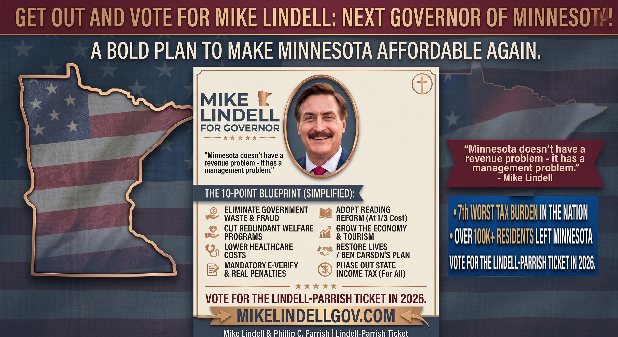 Restoring the Minnesota Dream: An Inside Look at Mike Lindell’s Run for Governor