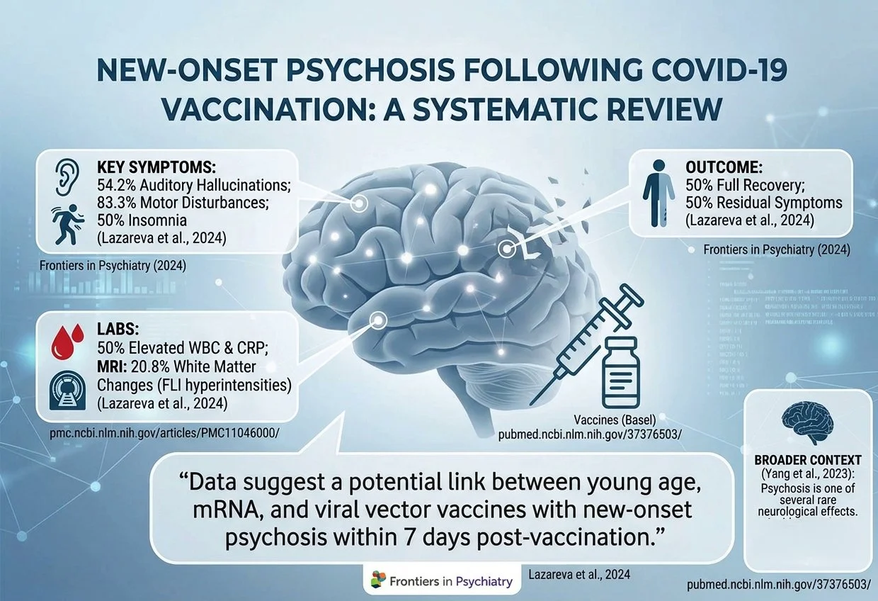Understanding the Rare Link Between COVID-19 Vaccines, Neurological Symptoms, and Psychosis