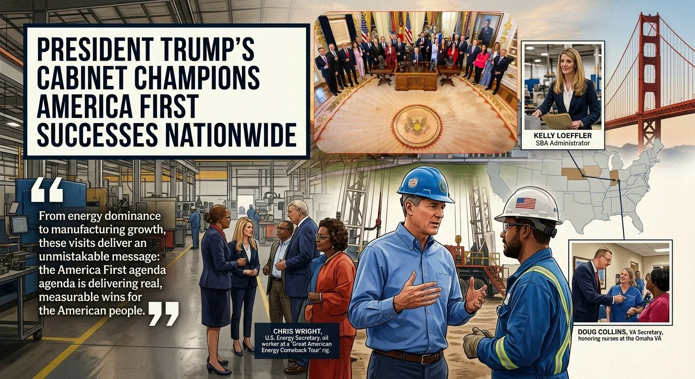 Coast to Coast: Inside President Trump’s Cabinet and the Nationwide Push for Economic and Industrial Growth