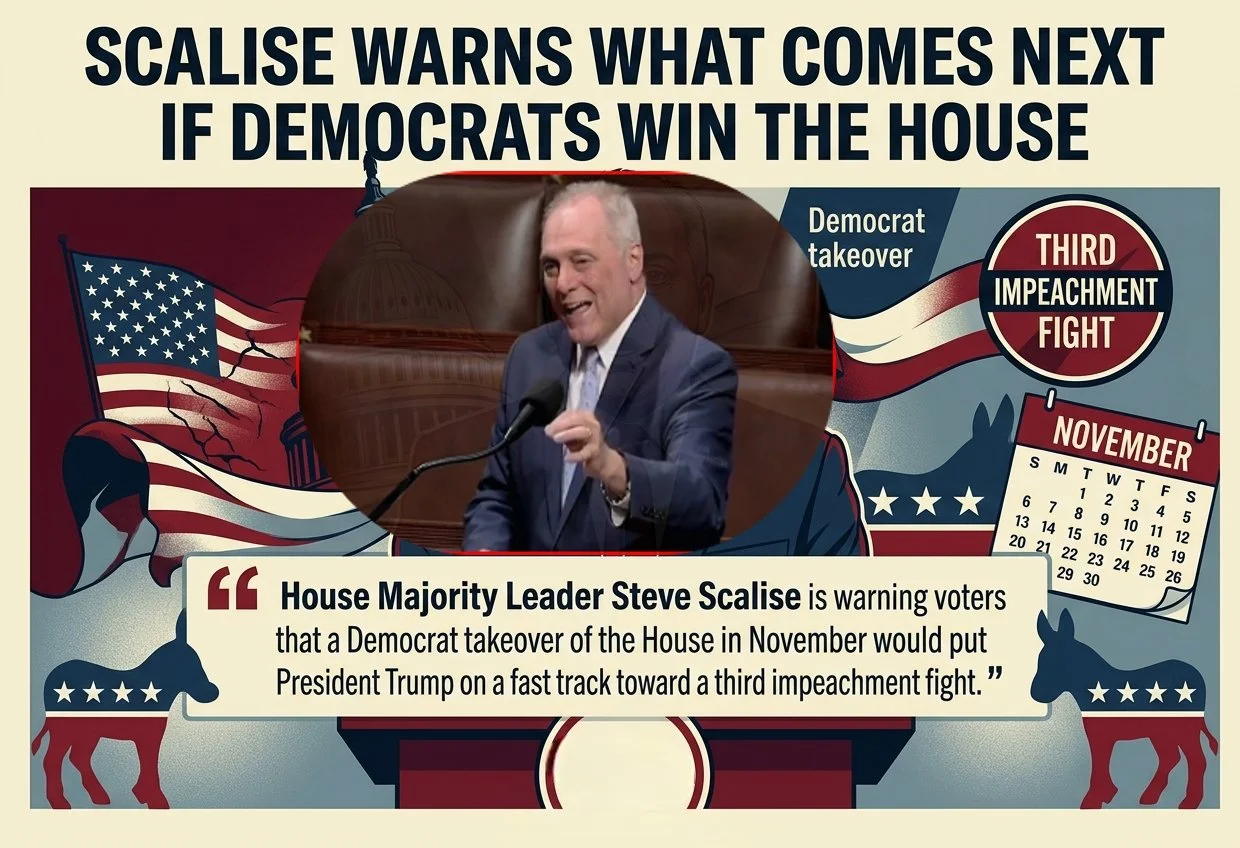 High Stakes on Capitol Hill: Scalise Warns of Third Trump Impeachment if Democrats Reclaim the House