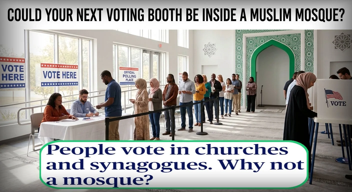 Could Your Next Voting Booth Be Inside a Muslim Mosque?