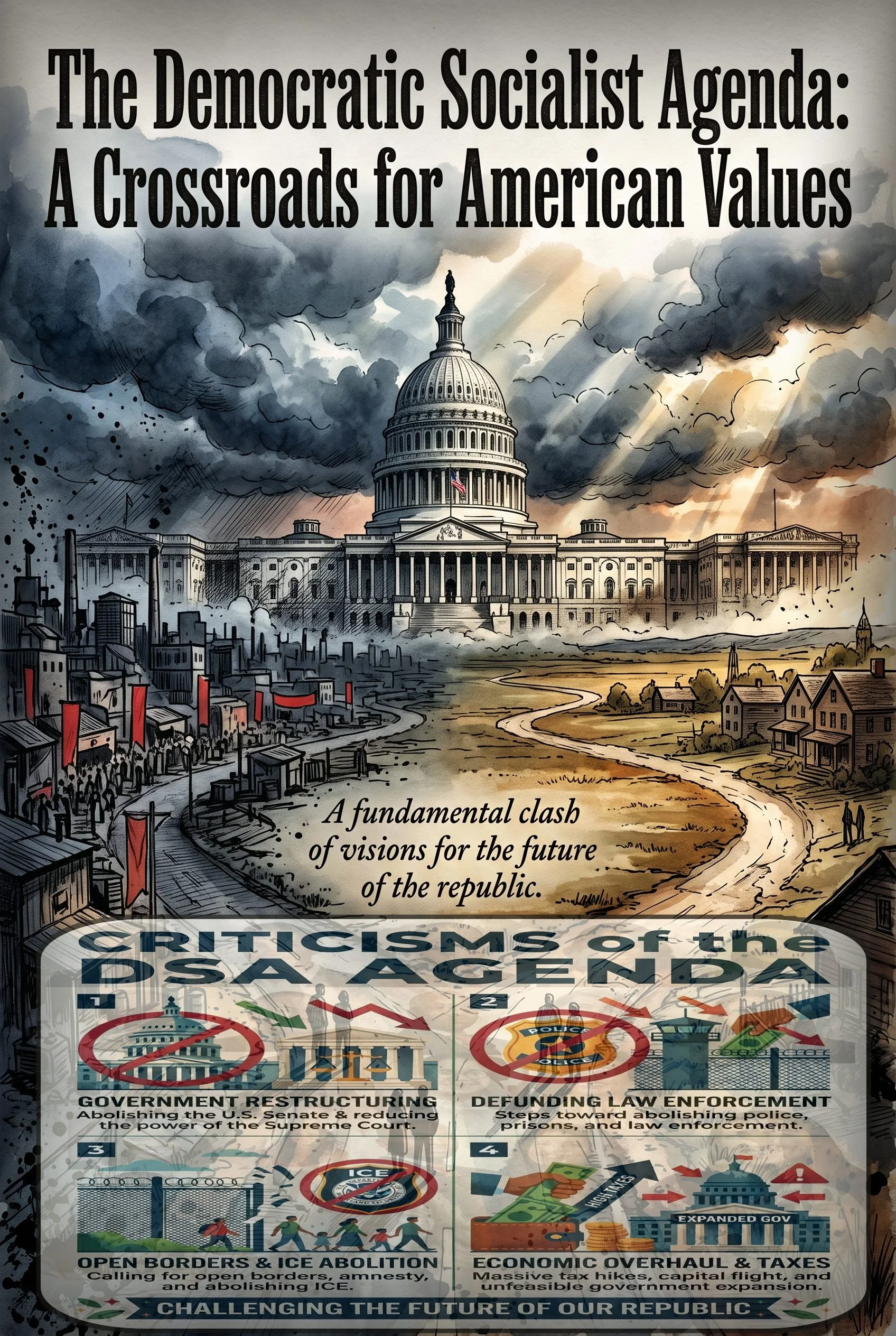 The Democratic Socialist Agenda: Radical Reforms and the Crossroads of American Politics