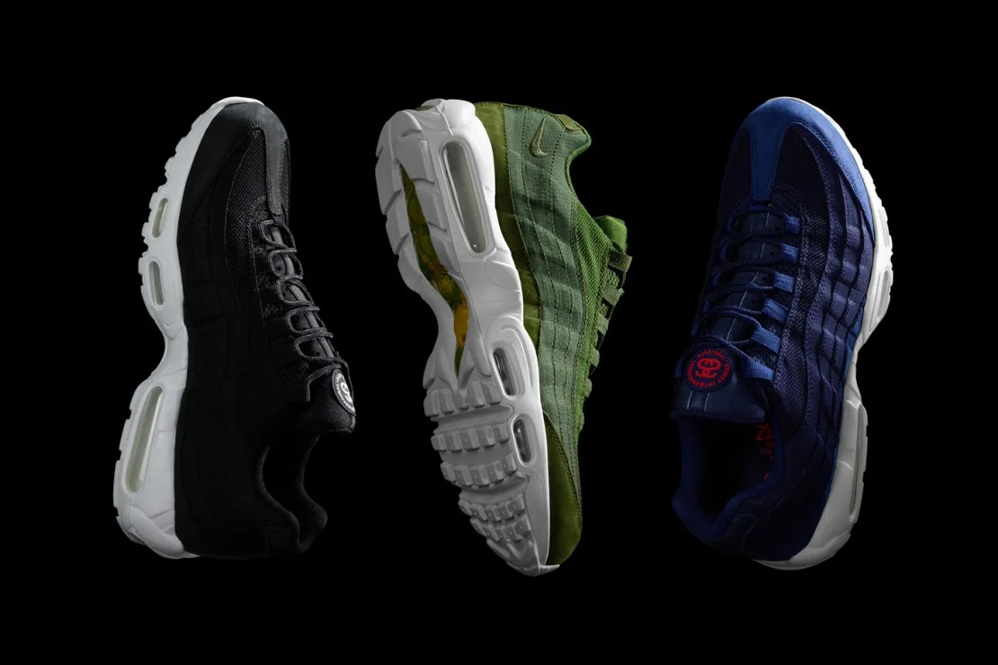 Wish List: Stussy Links With Nike For One CLEAN Air Max 95