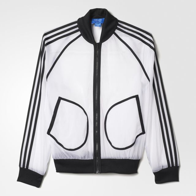 adidas originals x Rita Ora 'Artistic Lights' Pack, Transparent Windbreaker - $90 USD