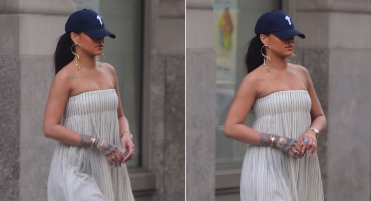 Yay or Nay: Rihanna's Puma Trinomic x Brock Collection Dilly Maxi Dress