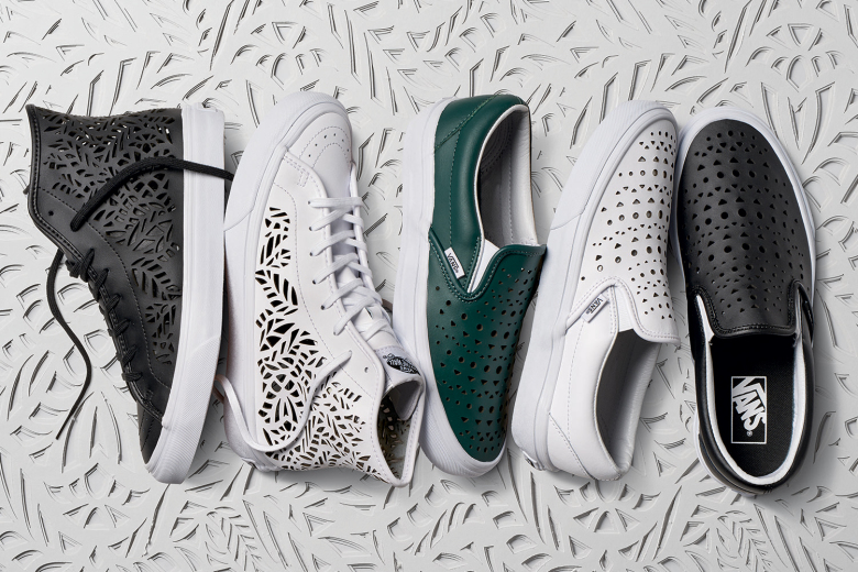 Vans Laser-Cut Sk8-Hi Decon and Slip-On Photo by Vans