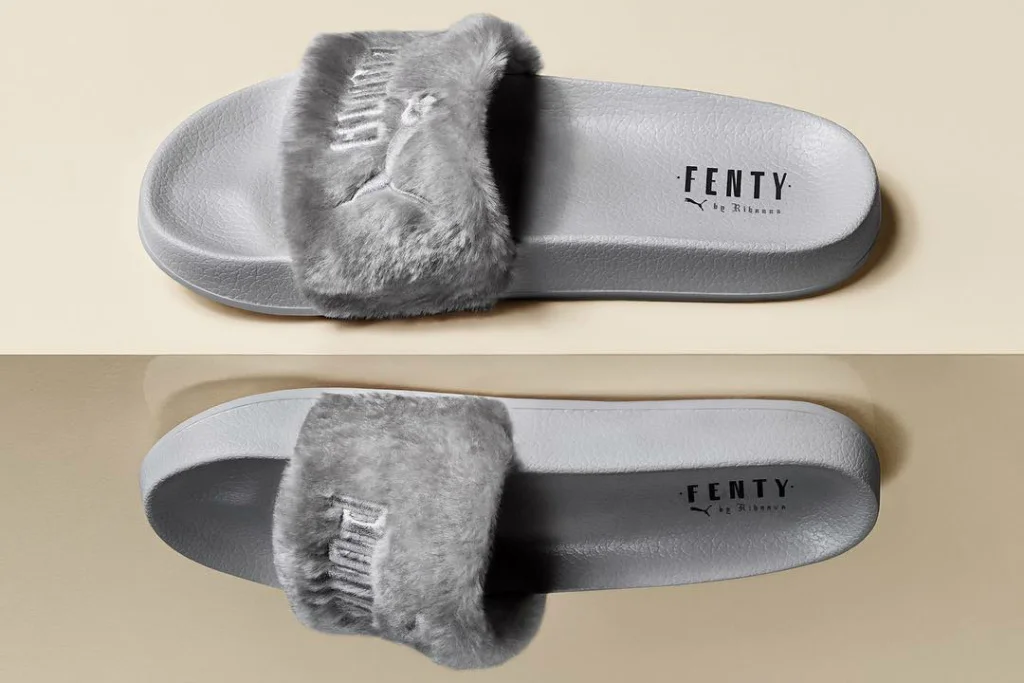 fenty puma fur slides