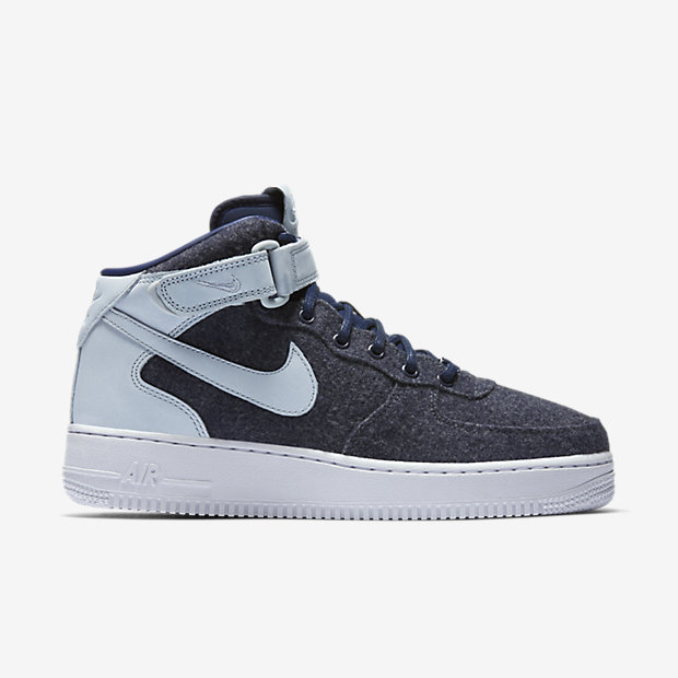 Nike Air Force 1 Mid/ Midnight Navy 