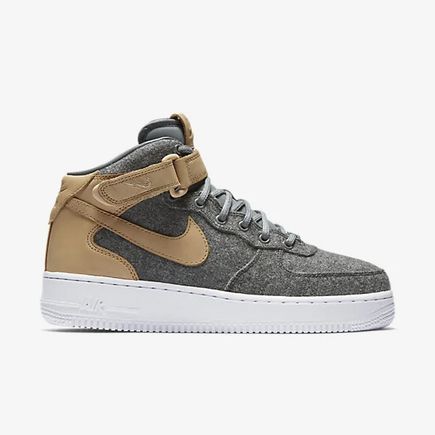 Nike Air Force 1 Gets Ready For Fall With Wool And Leather