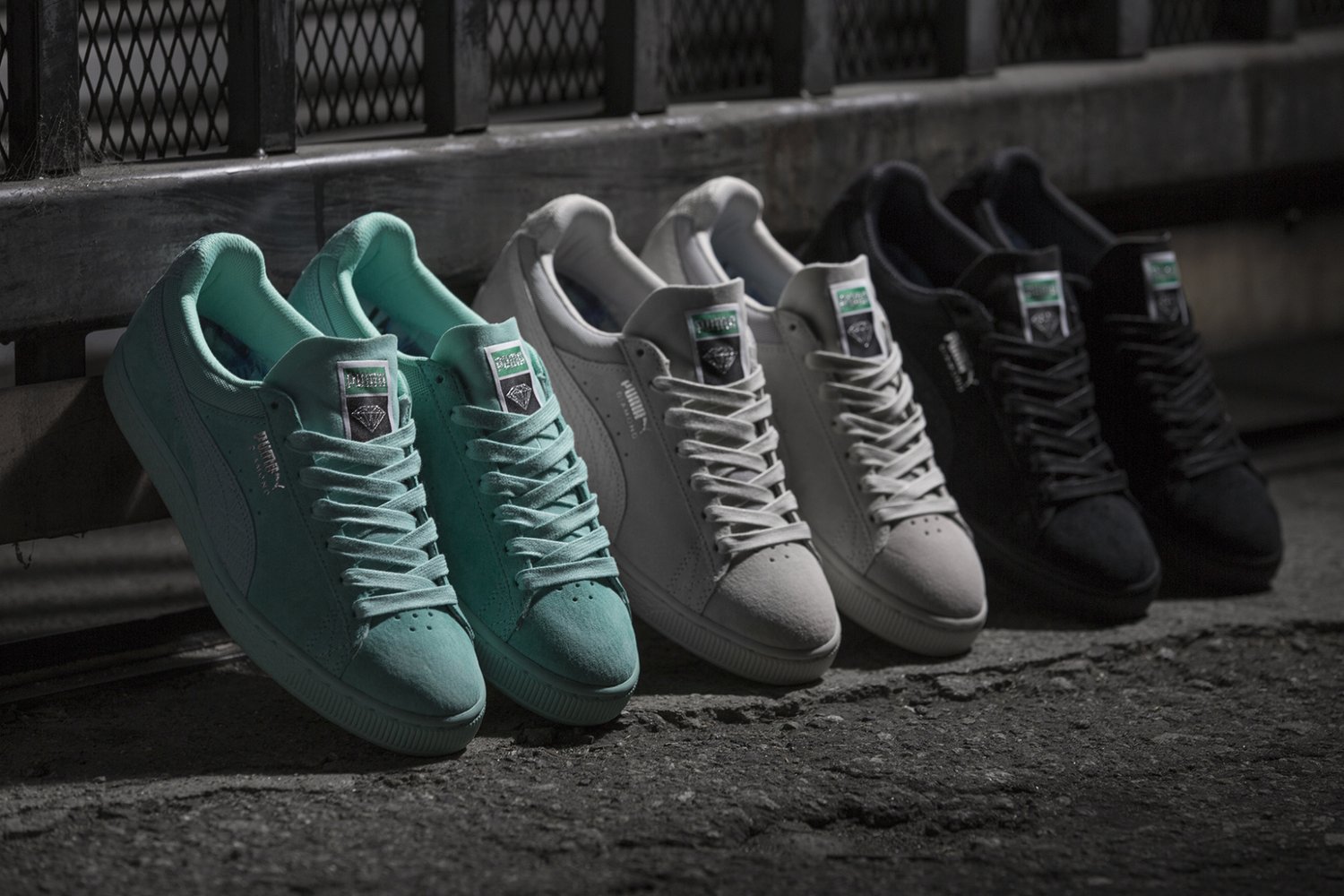 PUMA x Diamond Suppy Co. Limited Edition Clyde Suede Collection 
