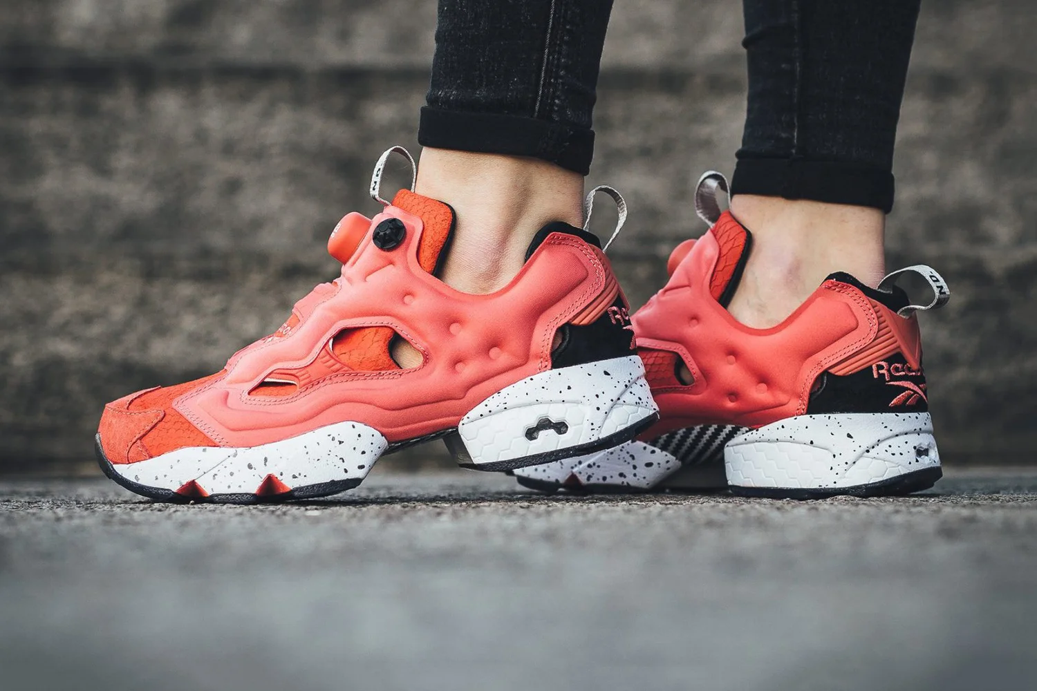 Reebok Insta Pump Fury Men\'s sz 10.5 Basketball Shoe Rare Salmon color Trainer S Reebok Insta Pump Fury Men main image 3