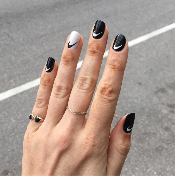 Nailed It: Sportswear Nails Are Back