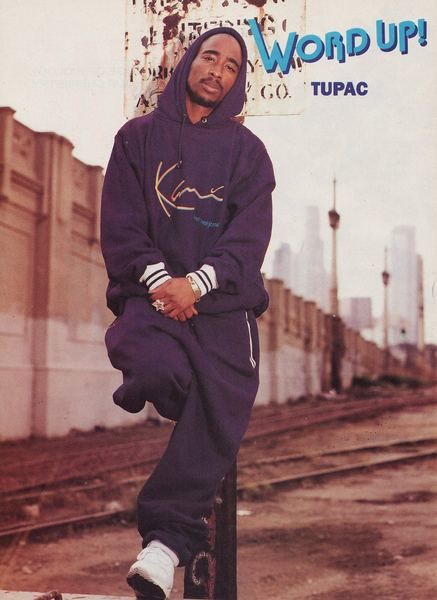 Tupac - wearing “detroit - Gem