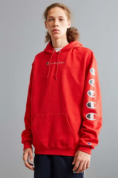 Champion repeat eco hoodie yellow online