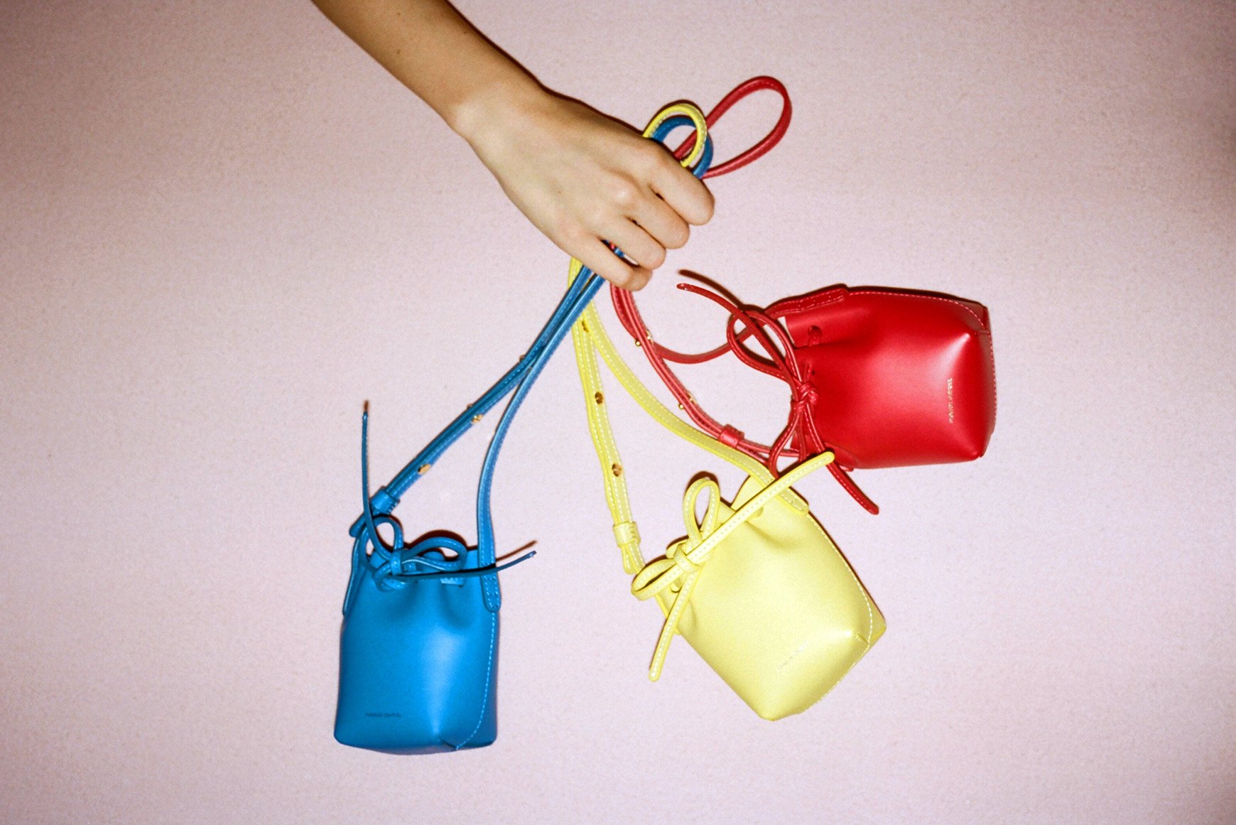 Chiara Ferragni Embossed-detail Bucket Bag In Baby Blue | ModeSens