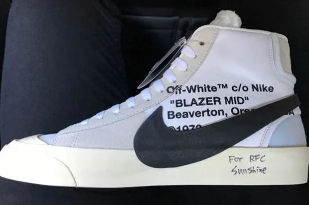 nike blazer off white retail