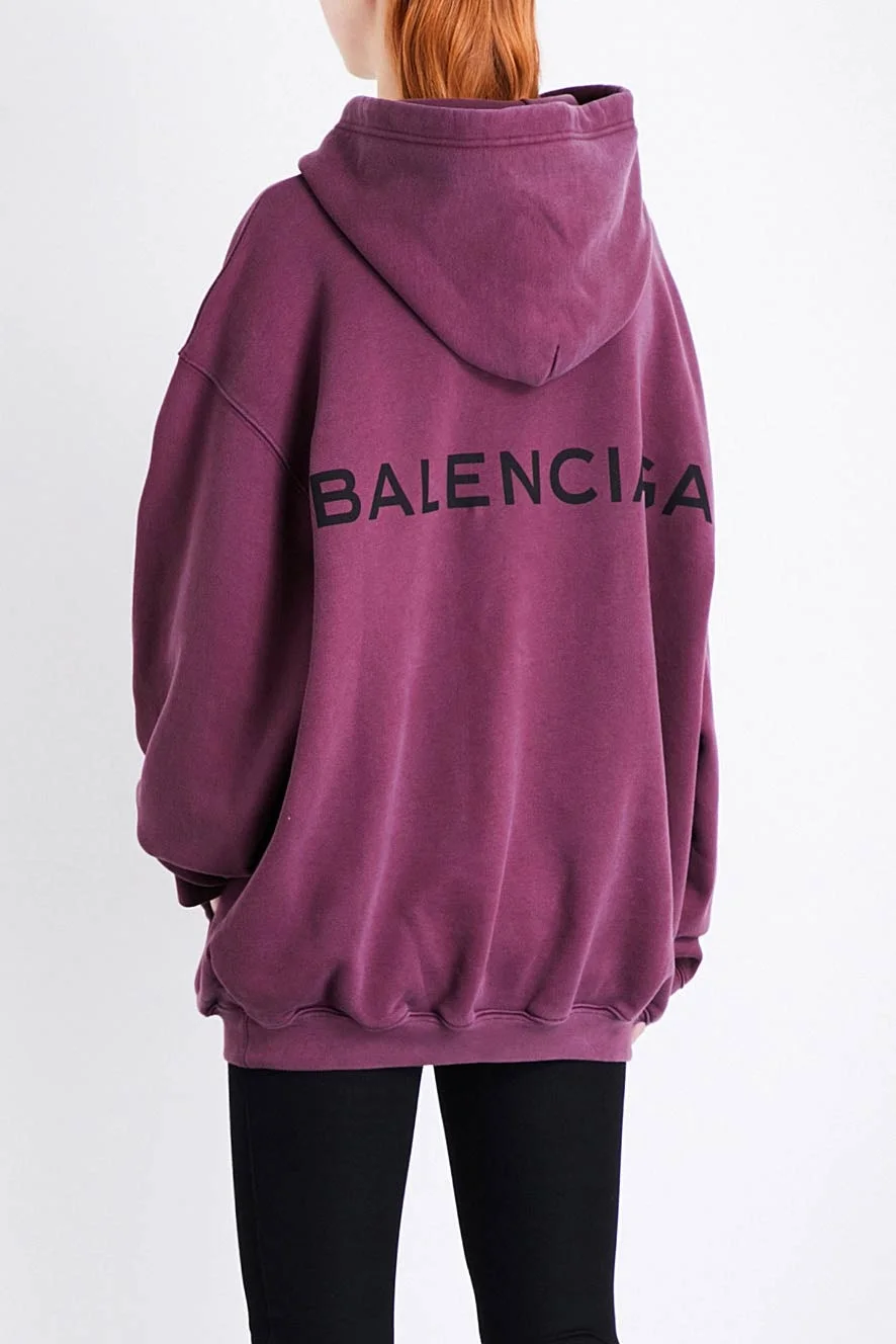 balenciaga hoodie selfridges