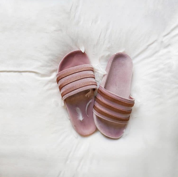 The Adidas Adilette 'Velvet' Gets a New Color