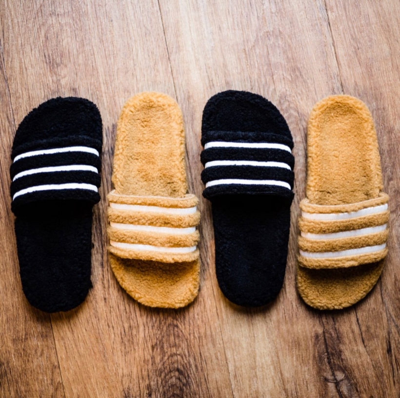 adidas adilette w teddy