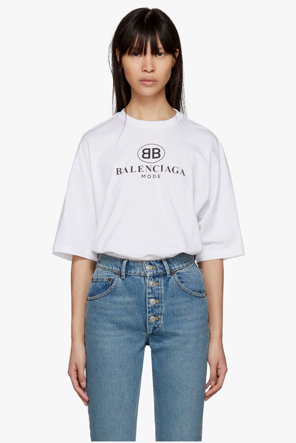 Balenciaga TShirts  Jersey Shirts for Women  Shop on FARFETCH