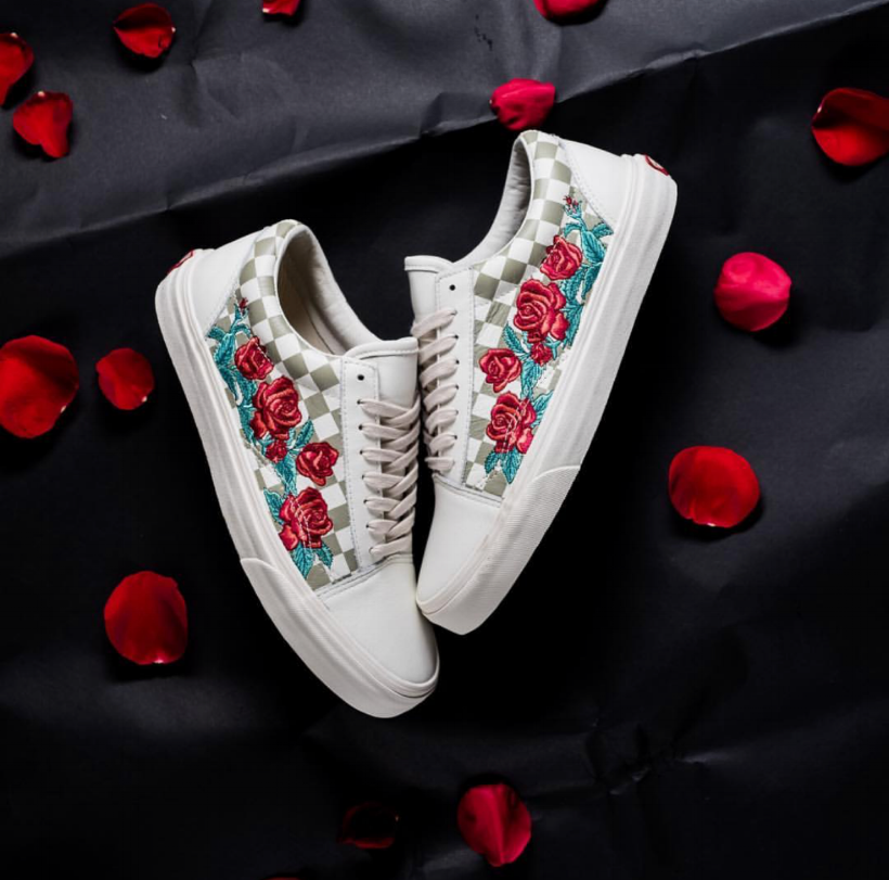 Fearless tension Infect Check Out This Floral Vans Old Skool DX 'Rose' — CNK Daily (ChicksNKicks)