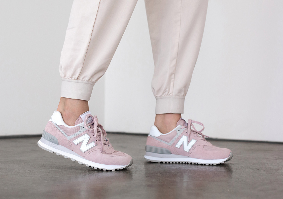 new balance classic 574 pink