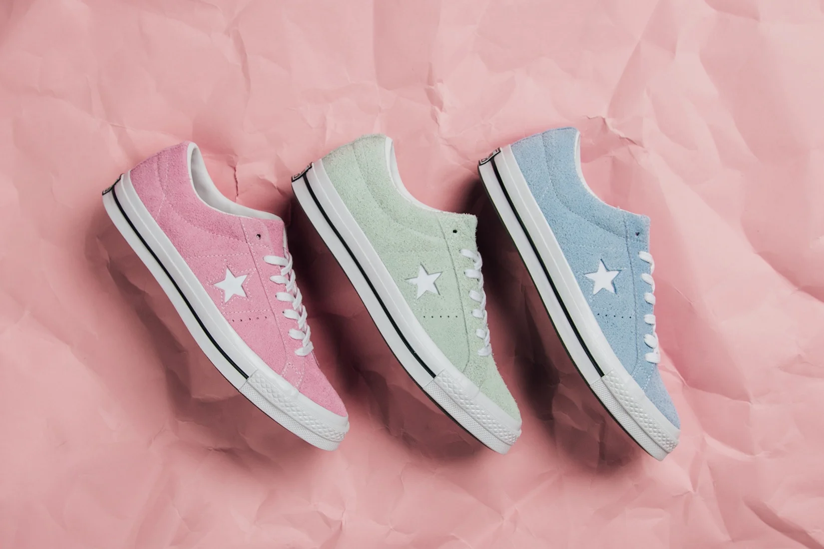 Converse One Star "Cotton Candy" Pack