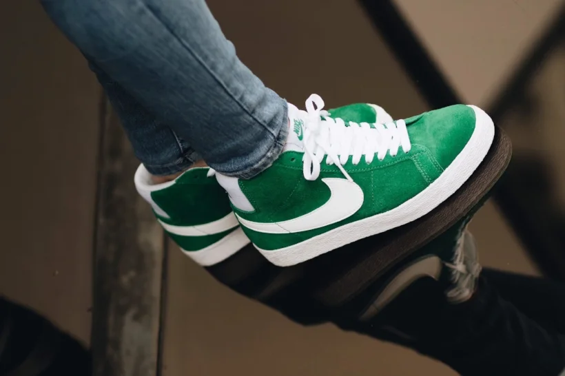 nike blazer nature green