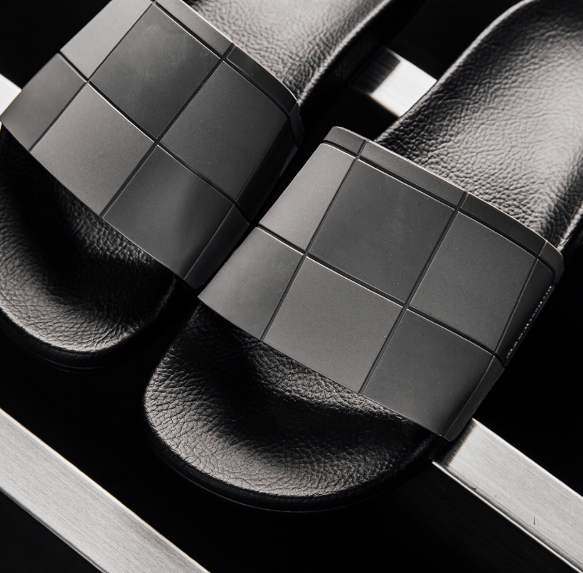 adidas by raf simons adilette checkerboard slides