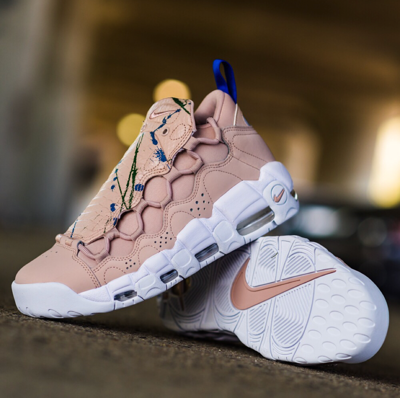 The WMNS Nike Air More Money Hits The SneakHER Streets