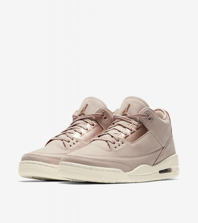 jordan 3 rose