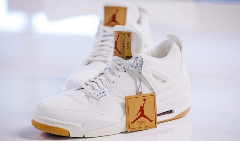 The Small Feet Tribe Can Look Forward To The Levi's Air Jordan 4 This Month