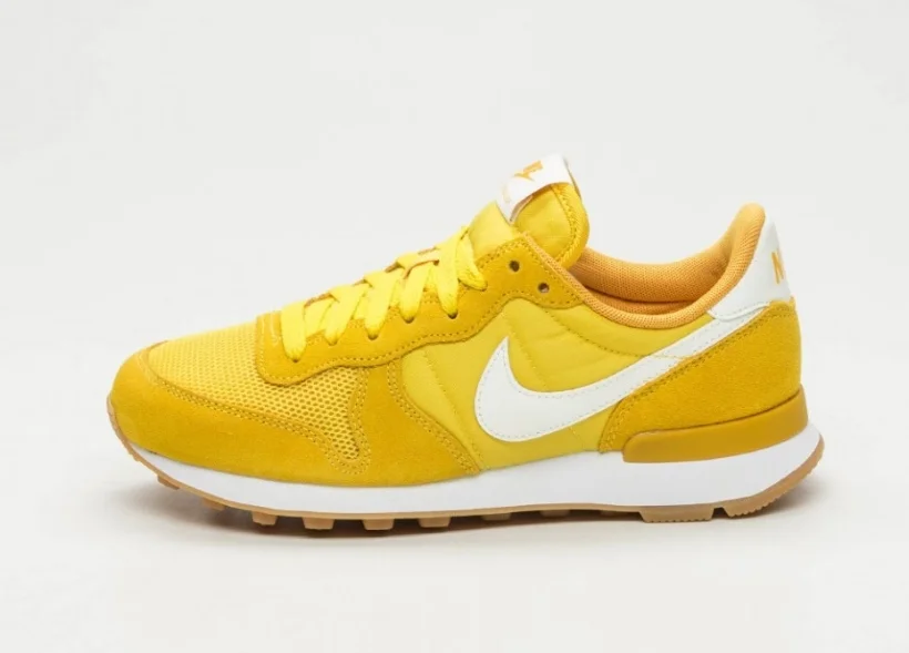 nike internationalist mustard yellow