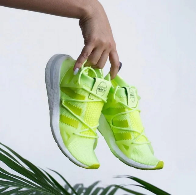 Adidas originals arkyn sneakers in yellow 2025