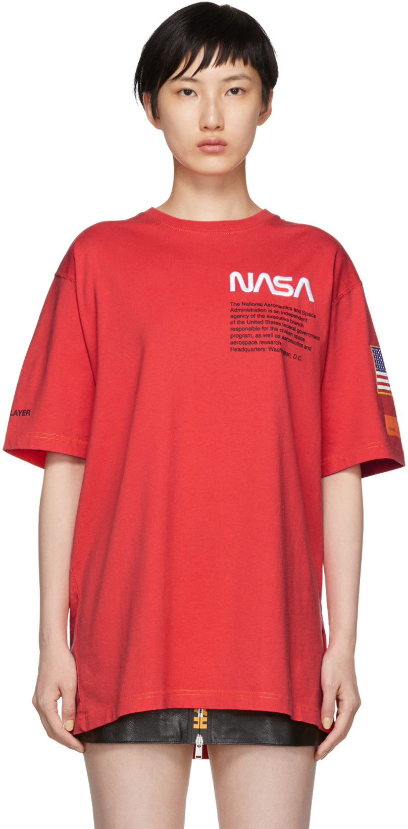 セールファッション Heron Preston NASA Tee Red レア 新品