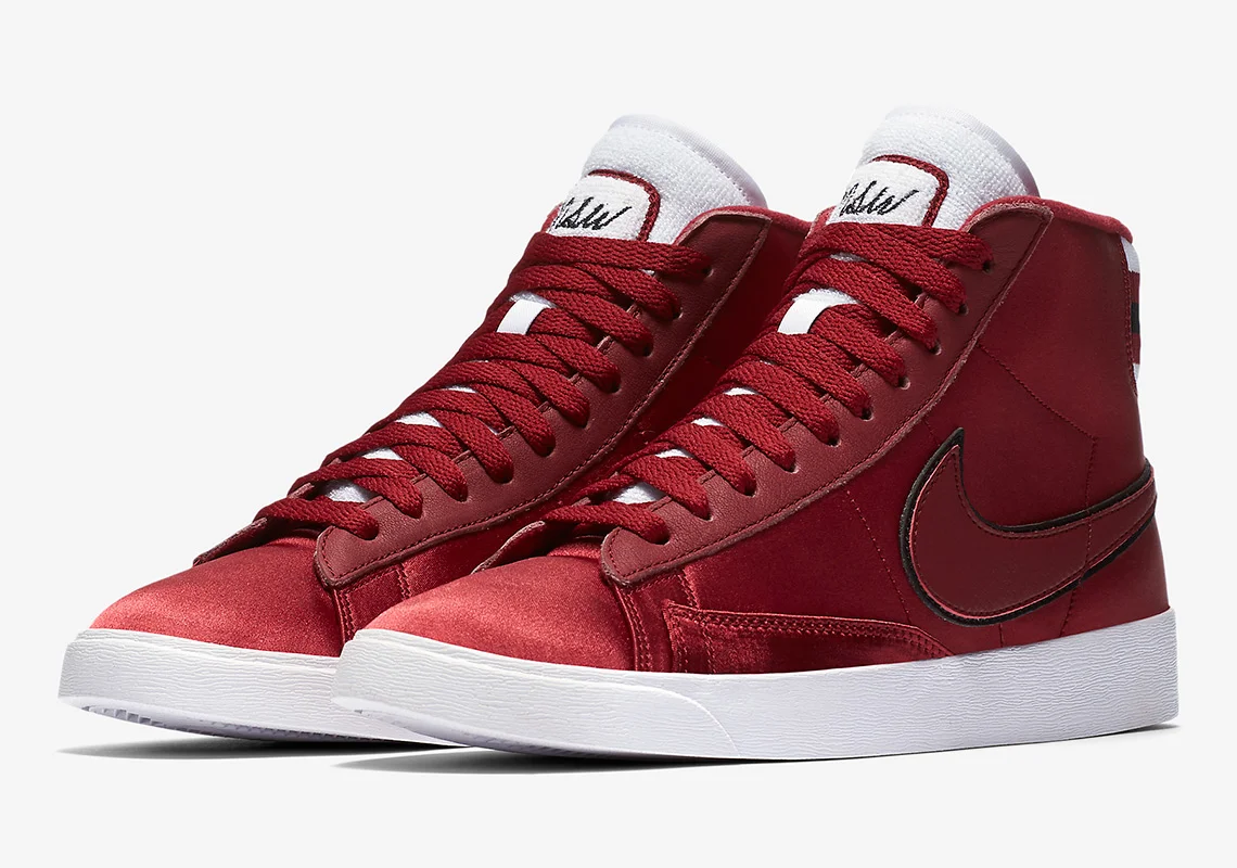 We Are Crushing Hard On Nike s Satin Blazer Mid CNK Daily ChicksNKicks
