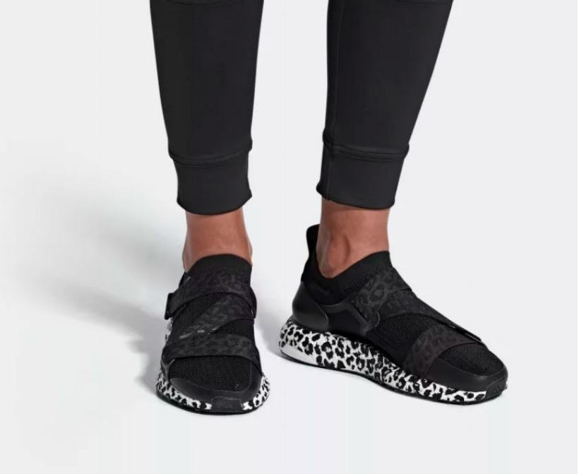 adidas ultra boost x stella mccartney black leopard