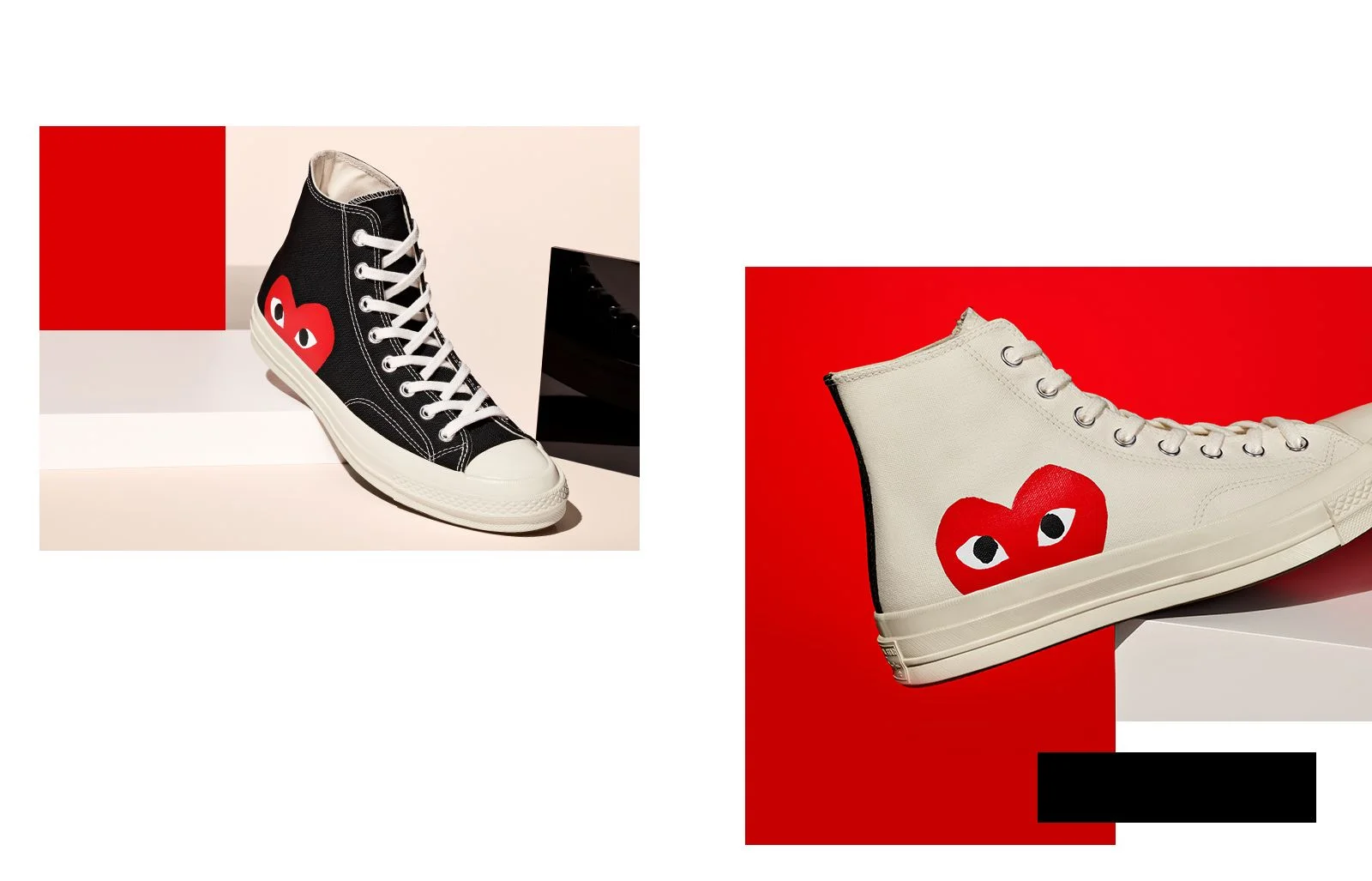 This CDG Play x Converse Chuck 70 is a Seasonal Staple 