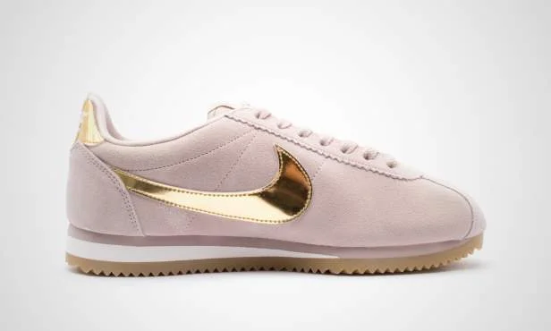 nike cortez taupe gold