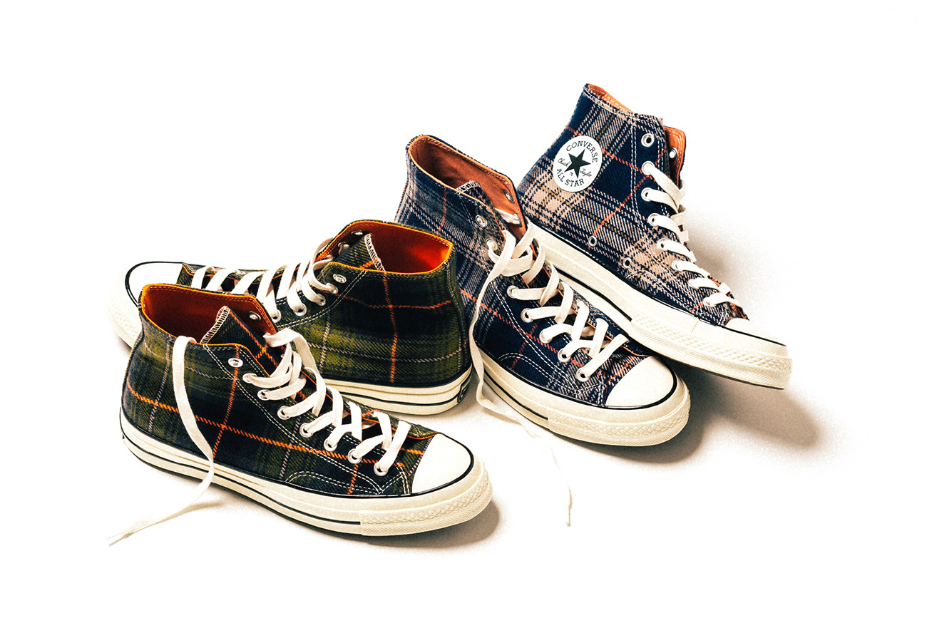 chuck 70 elevated plaid high top