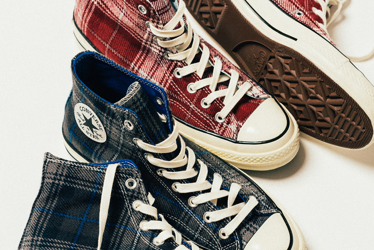 chuck 70 elevated plaid high top