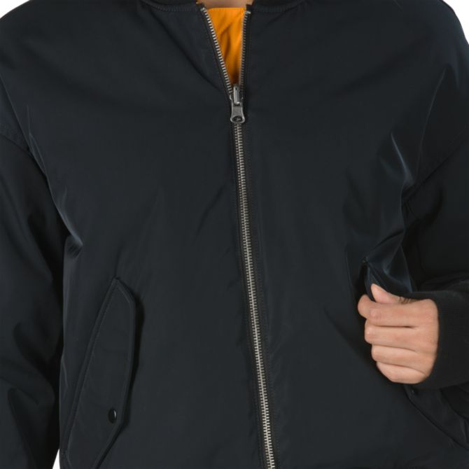 vans boom boom reversible bomber jacket