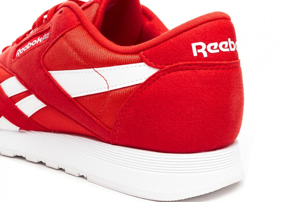 reebok classic nylon red