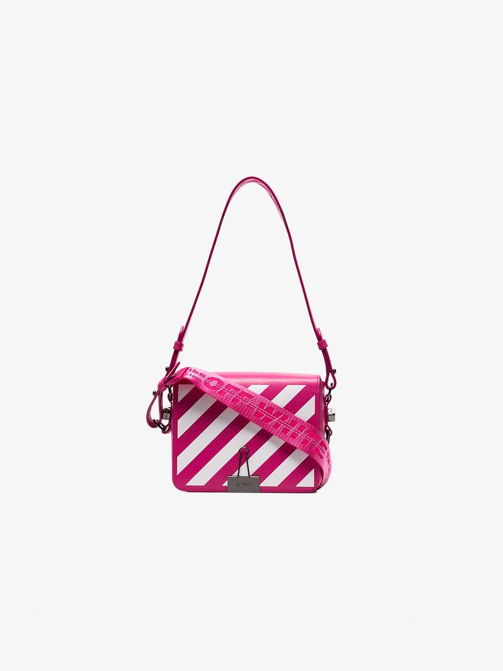 The Off-White Pink & White Diagonal Stripe Bag Is Bound To Turn