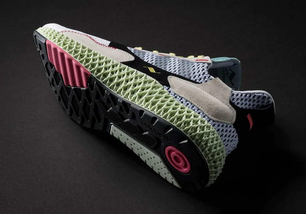 adidas gazelle silver green womens adidas ZX4000 4D “Black Onix” – KickBox Streetwear main image 1
