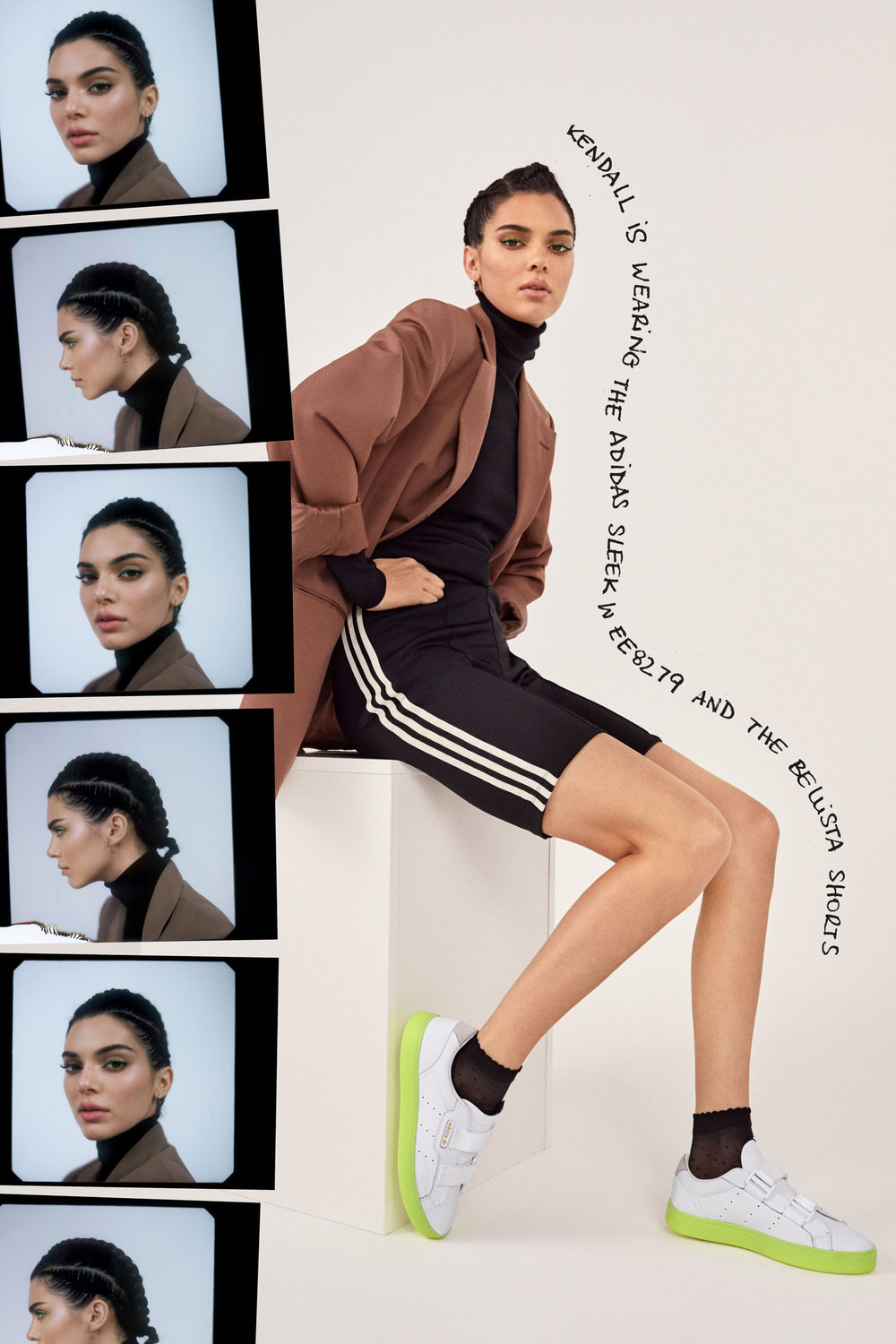 estornudar Señuelo Poner la mesa Kendall Jenner Stars In Adidas' New Sleek Lookbook — CNK Daily  (ChicksNKicks)