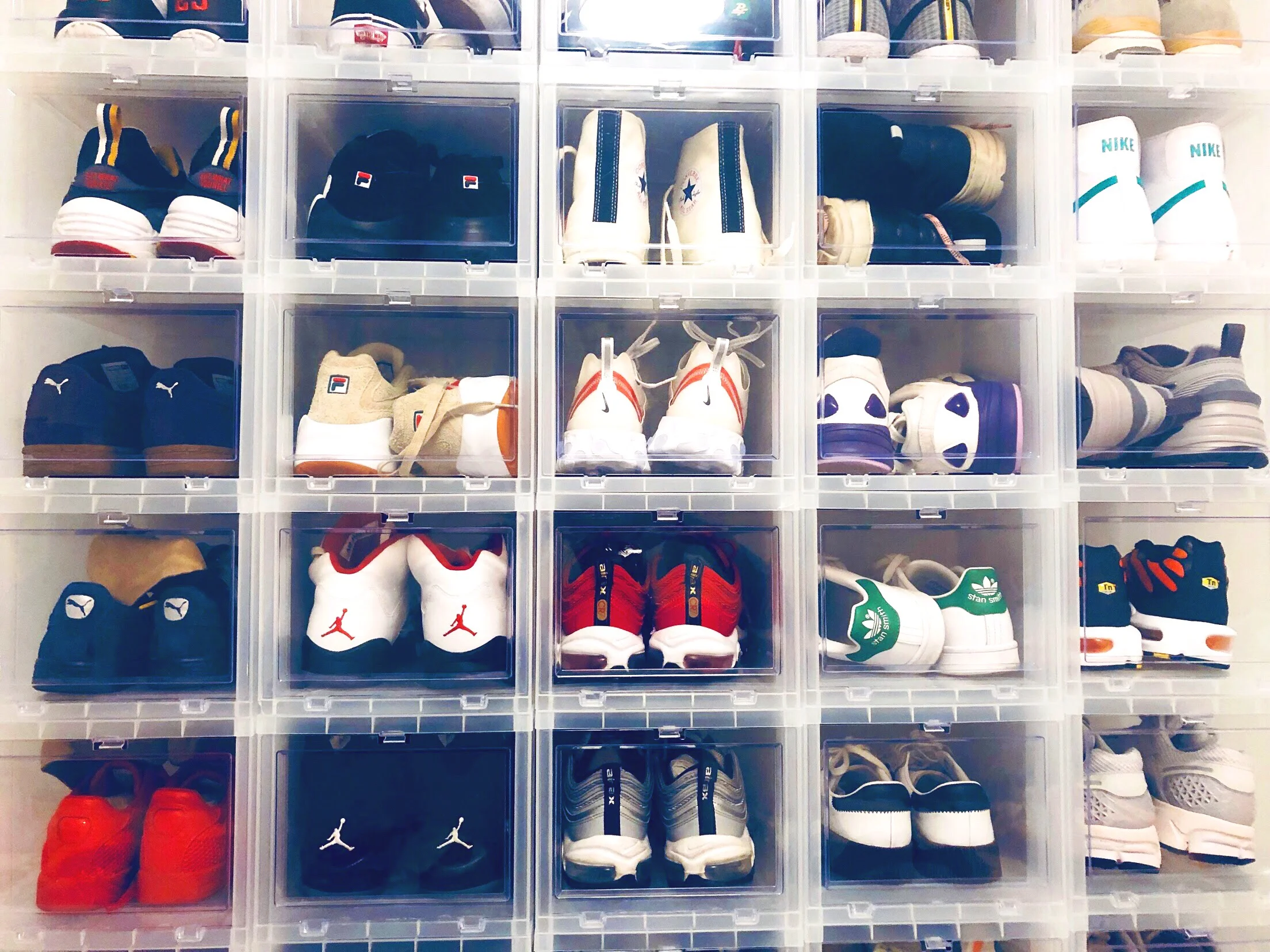 This SneakHER Closet Is All About Simplicity