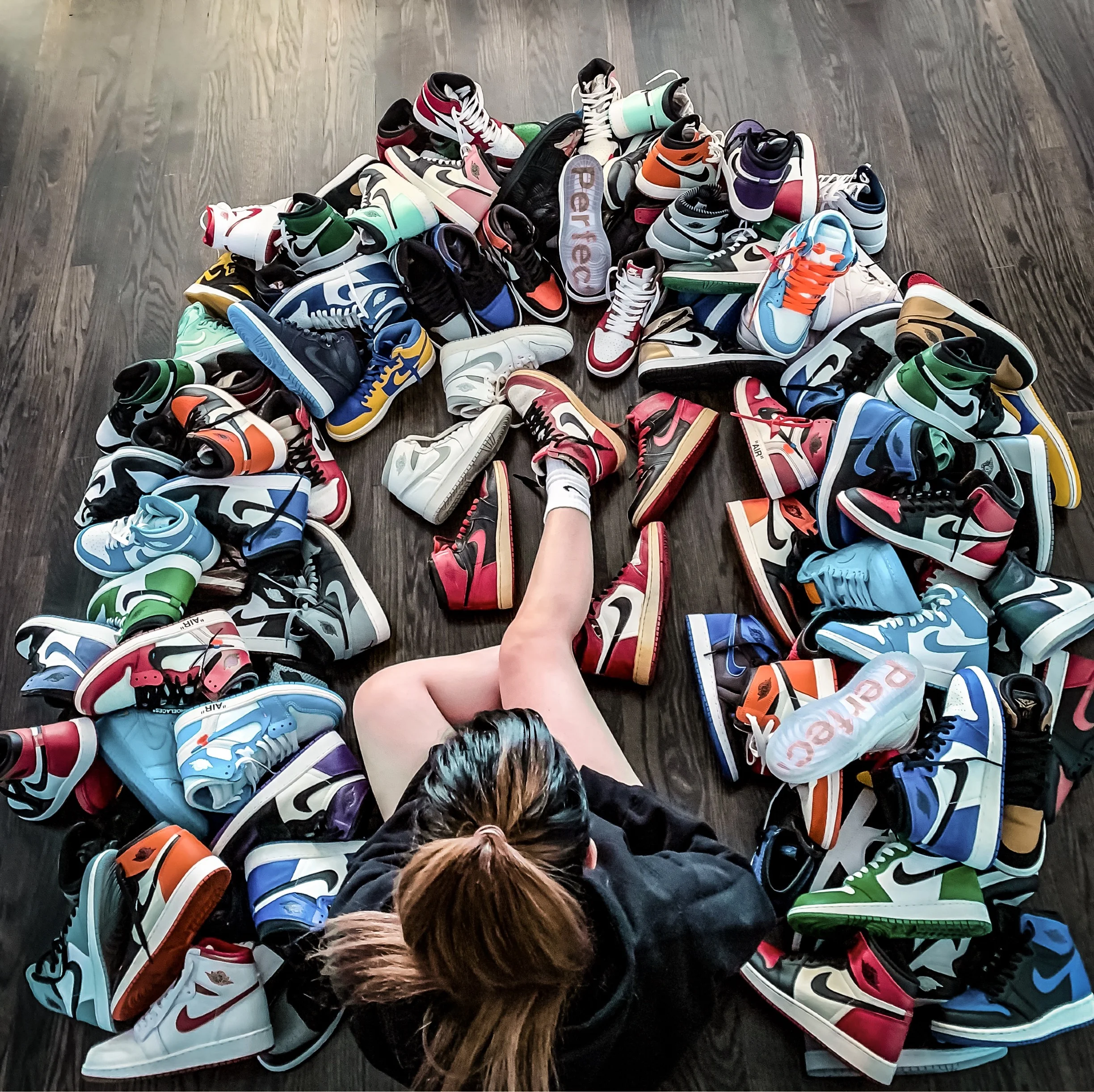 Inside the Closet of a Faceless Sneaker Queen